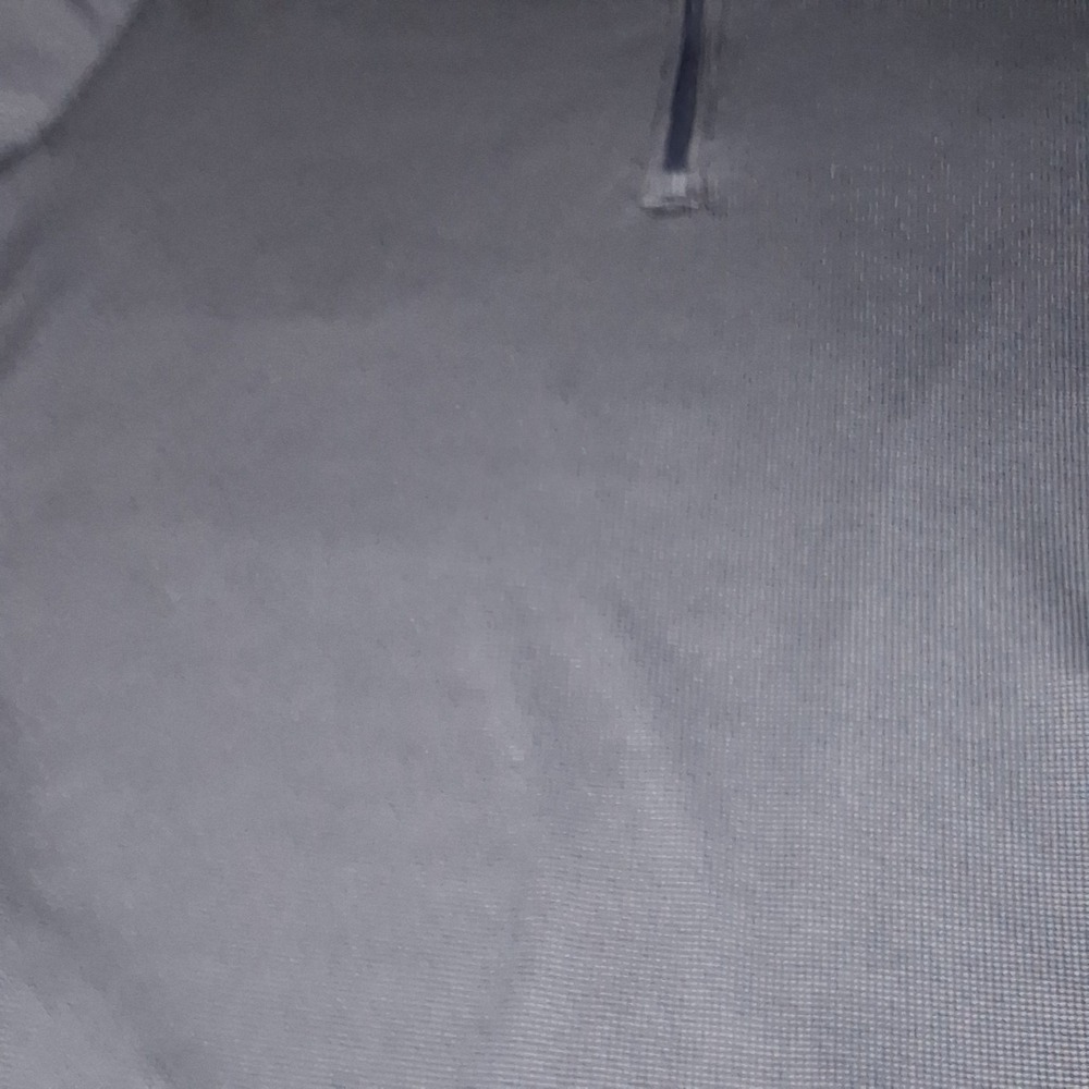 Ben Hogan Performance Mens XL Quarter Zip Pullover Navy Blue White Micro Stripe - Picture 8 of 15